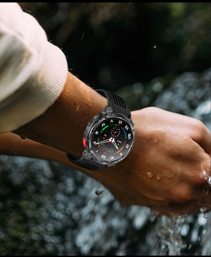 2026 New T-Rex3 Pro 1100mAh Battery Smart Watch GPS path 5ATM Waterproof Sports Run tracker Outdoors Compass Military Smartwatch NovaCart