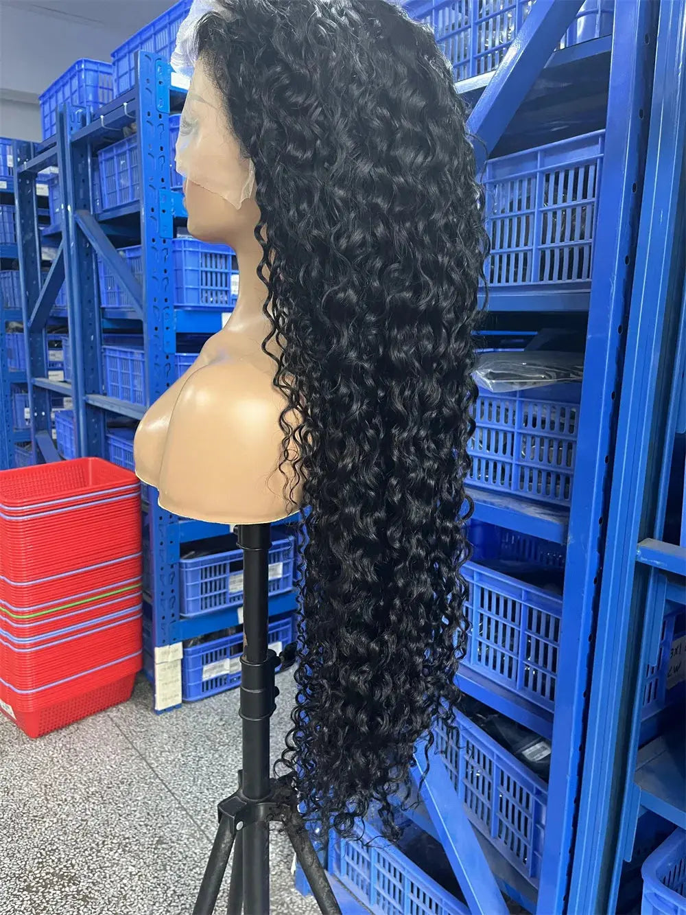 40 50 Inch HD 13x6 Deep Wave Lace Frontal Wigs Brazilian 13x4 Water Wave Curly Lace Front Human Hair Wigs For Women 300 Density NovaCart