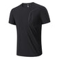 76% Nylon Quick Dry Sport Fashion T Shirt Men'S 2025 Short Sleeves Summer Casual Black OverSize Top Tees GYM Tshirt Clothes NovaCart