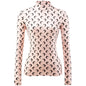 Woman Clothes Korean Moon Print Long Sleeve T-Shirt Fashion Casual Layered Sun Protection Top Ice Silk Basic Tee Spring Autumn NovaCart