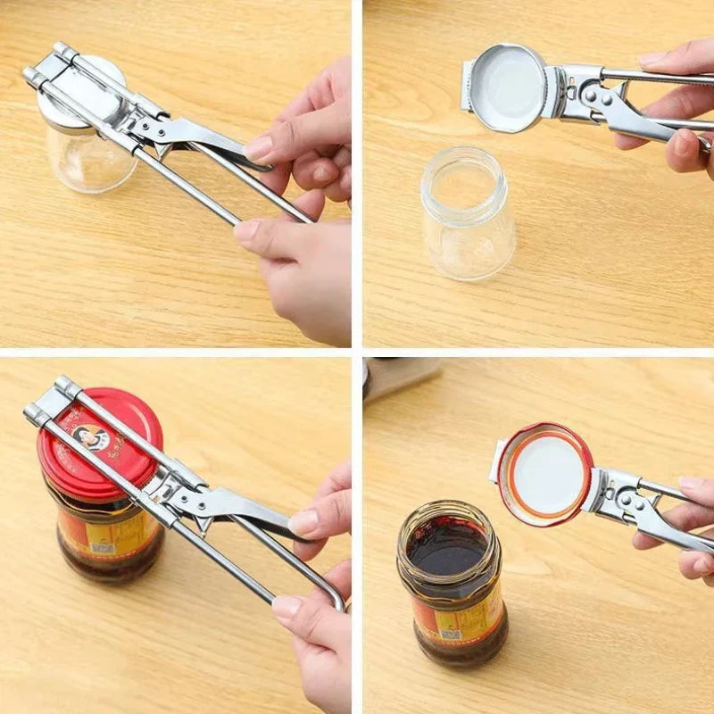 Adjustable Stainless Steel Jar & Bottle Opener SmartPursue™
