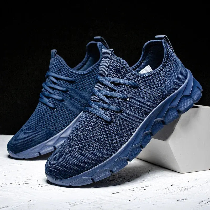 Men's casual sports shoes breathable summer light Soft sole comfort outdoor running shoes fashion student mesh plus size sneaker NovaCart
