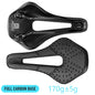 RYET 3D Printed Bike Saddle Ultralight Carbon Fiber Hollow Comfortable Breathable MTB Gravel Road Bicycle Cycling Seating Parts Pi-Mart