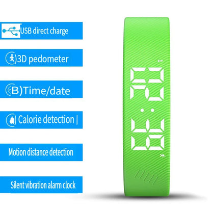 LED Digital Smart Bracelet Vibrating Alarm Clock Waterproof Clock SmartPursue™