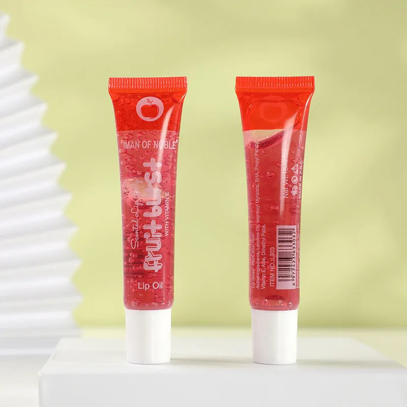 6Pcs Fruity Flavor Watery Glossy Lip Gloss Set Clear Lip Gel Hydrating Moisturizing Lip Gloss Women Lips Makeup Wholesale NovaCart