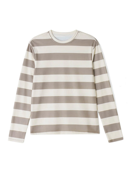 Women Teen Girls Fairy Grunge Y2k Long Sleeve Baggy Shirt Tops Striped Baby Tees Vintage Streetwear T-Shirt Autumn Clothes NovaCart