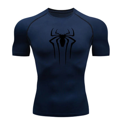 New Compression Shirt Men Fitness Gym Super Hero Sport Running T-Shirt Rashgard Tops Tee Quick Dry Short Sleeve T-Shirt For Men NovaCart