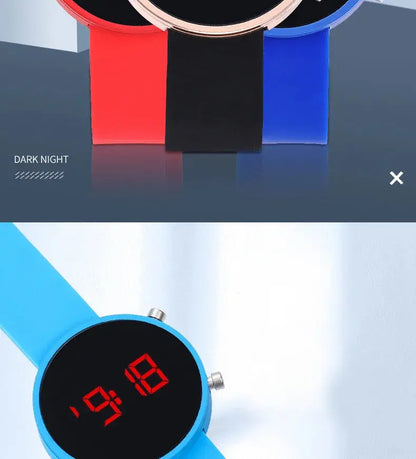 Fashion Digital Watch for Women Simple Men's LED Wrist Watch  Silicone Strap Casual Sports Ladies Watch Clock Gift Reloj Mujer NovaCart