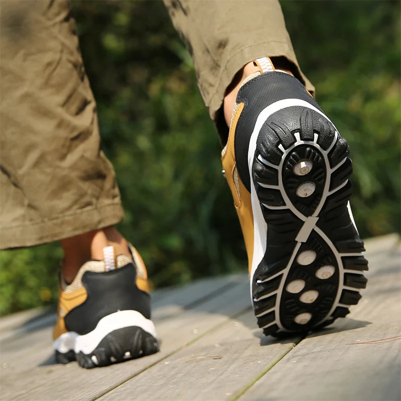 Men Shoes Leather Casual Shoes For Men Sneakers Spring Autumn Winter Shoes For Male Tennis Lightweight Walking Shoes NovaCart