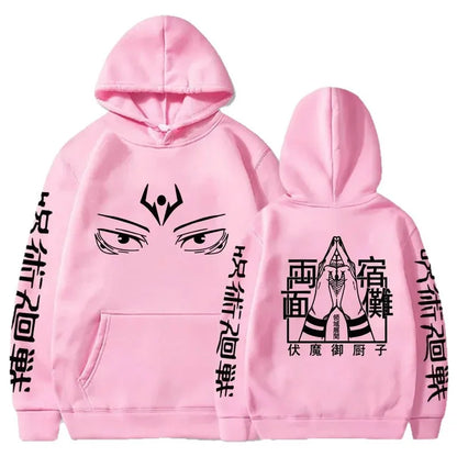 Hoodies New Japanese Anime Graphic Printing Sweatshirts for Men Womnen Hip Hop Casual Autumn Winter Fleece Streetwear Tops NovaCart