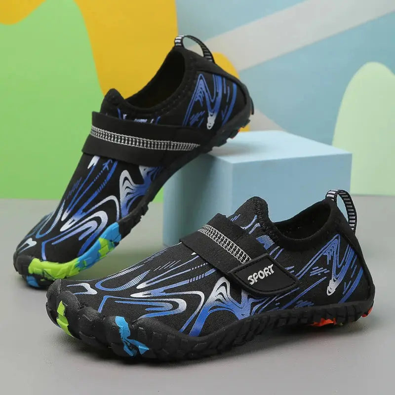 New KID Students Barefoot Quick-Drying Beach Swimming Shoes Aqua Shoes Indoor Fitness Running Shoes Summer Water Shoes 29-38# NovaCart