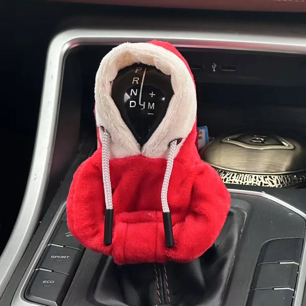 Gear Shift Mini Hoodie Cover Shift Cover Gear Handle Decoration Fits Manual Automatic Universal Car Shift Lever Interior Decor NovaCart