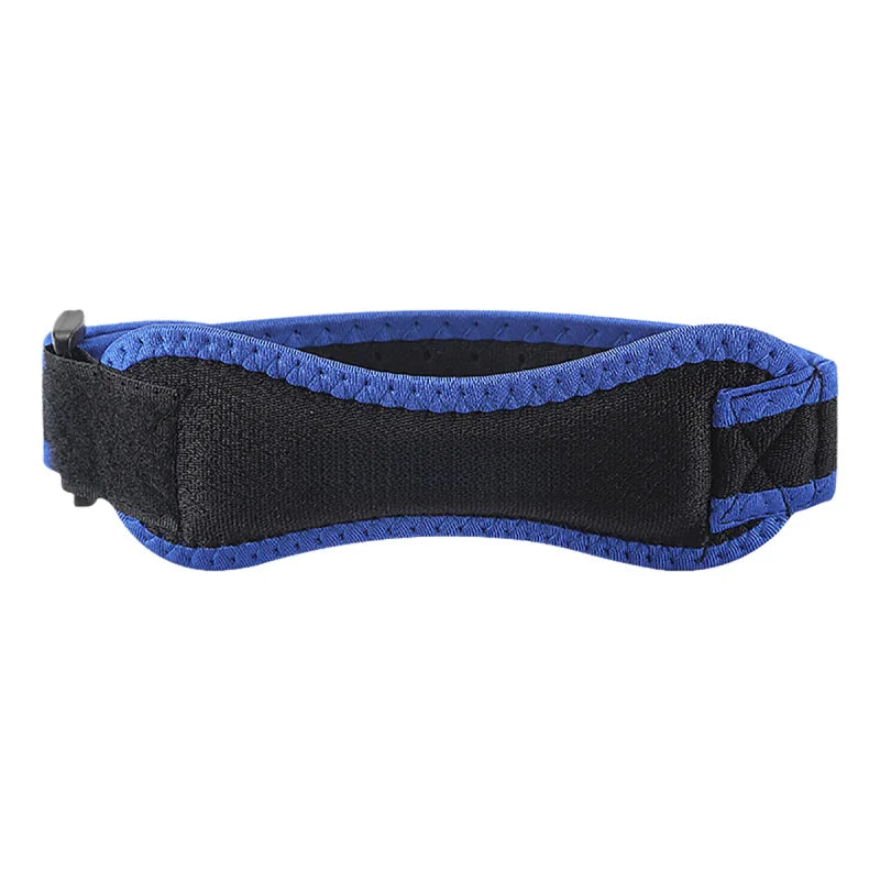 1 Piece Knee Patellar Tendon Knee Support Strape Brace Adjustable Shock Absorption Compression Knee Pad Sleeve for Basketball Pi-Mart
