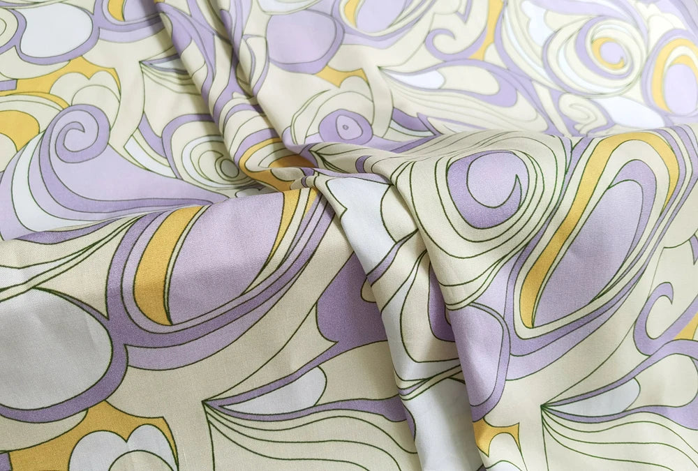 1 meter X 1.4 meter Geometric Patchwork Dress Fabric Soft Viscose Material