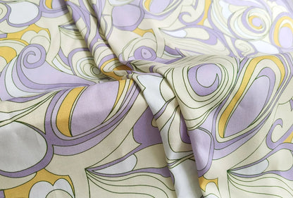 1 meter X 1.4 meter Geometric Patchwork Dress Fabric Soft Viscose Material