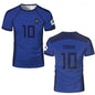 Anime Japanese Blue Lock Isagi Yoichi Football Jersey T-shirt Cosplay Hyoma Chigiri Meguru Bachira Tee Original Children Clothes NovaCart
