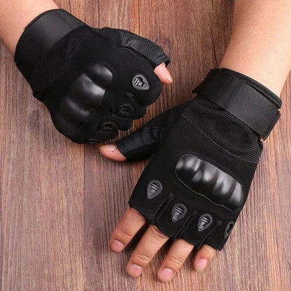 Half Finger Men's Gloves Outdoor Military Tactical Gloves Sports Shooting Hunting Airsoft Motorcycle Cycling Gloves Pi-Mart