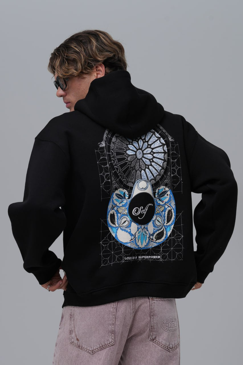 "Self Love is a Superpower" Graphic Hoodie Withinblack