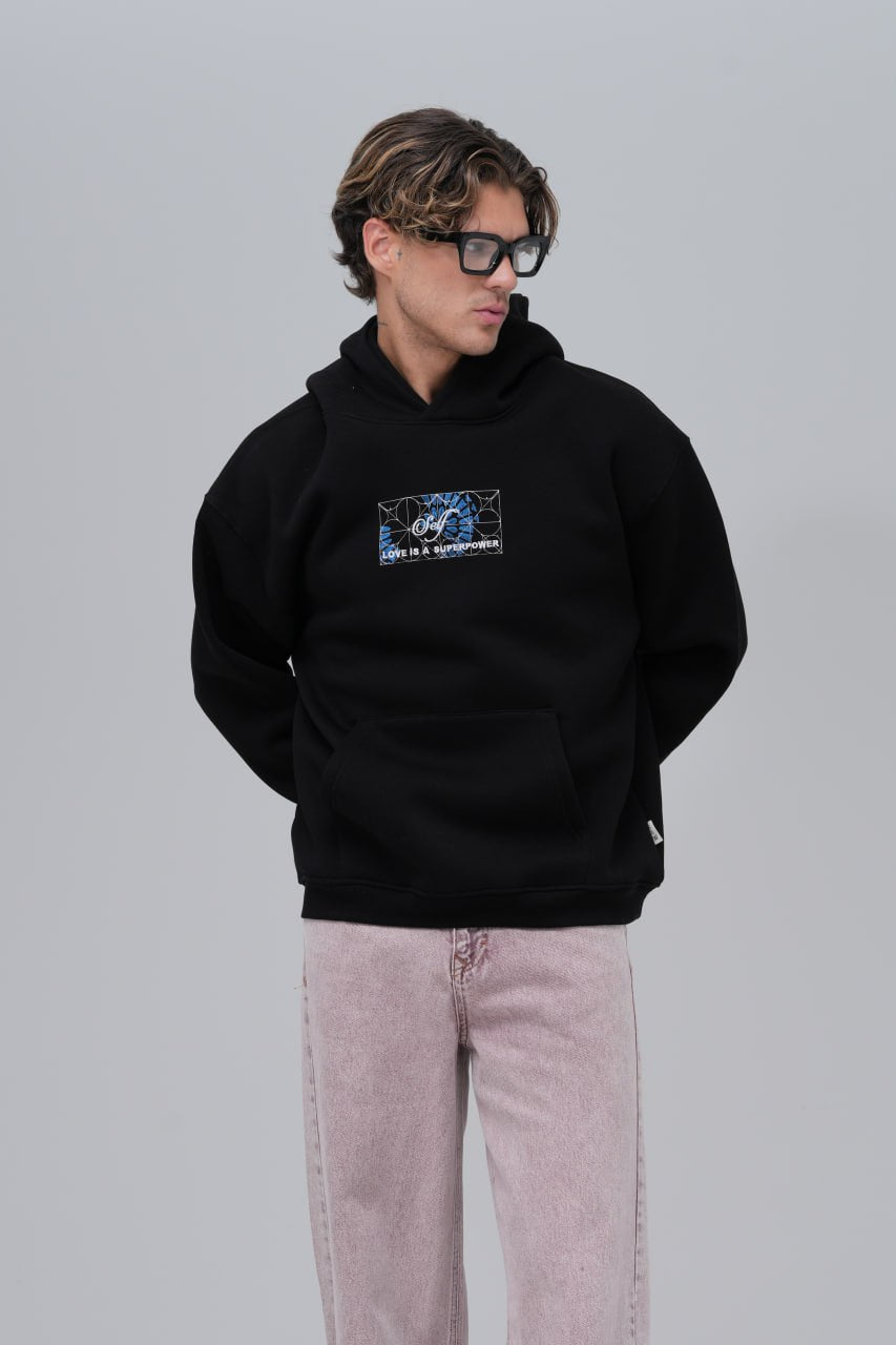 "Self Love is a Superpower" Graphic Hoodie Withinblack