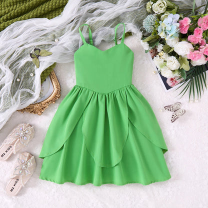 2025 Summer Children's Casual Skirt Princess Costume Moana Girls Dress Princess Cosplay Clothing Girls Carnival Costume Outdoor NovaCart