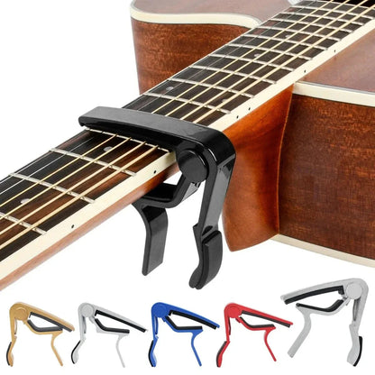 Miwayer Guitar Capo for 6 String Acoustic Classic Electric Guitar Alloy Metal Universal Multifunction Capo Guitar Accessories Pi-Mart
