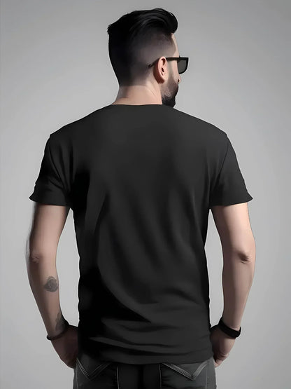 Summer 2025 New Brand Luxury Letter Pattern Printed Men's 100% Pure Cotton Short Sleeve Round Neck T-shirt NovaCart