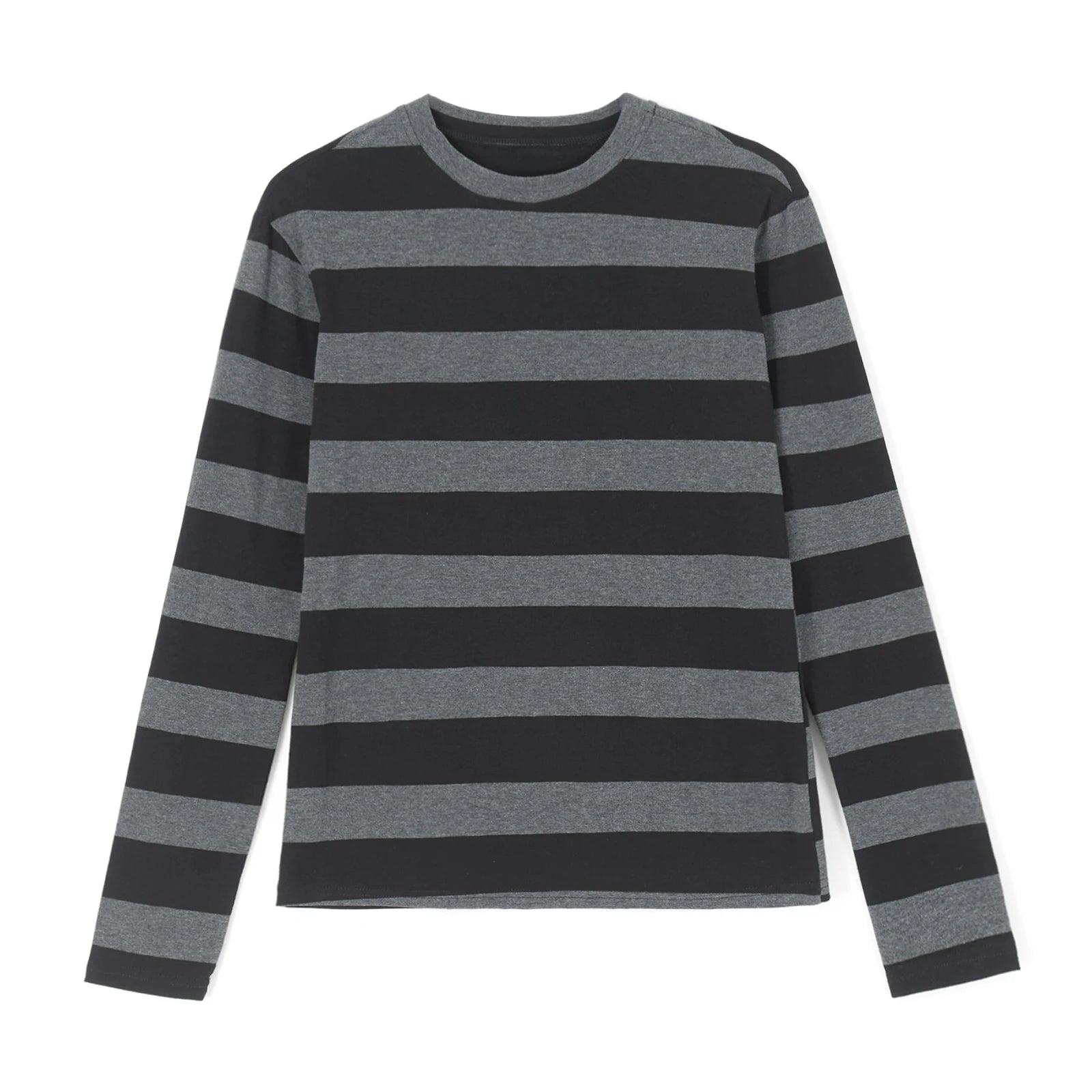 Women Teen Girls Fairy Grunge Y2k Long Sleeve Baggy Shirt Tops Striped Baby Tees Vintage Streetwear T-Shirt Autumn Clothes NovaCart