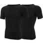 2PCS Men's Body Shaper Slimming Vest T-Shirt Elastic Slim Shapewear Compression Undershirts Tummy Control Waist Trainer Tank Top NovaCart