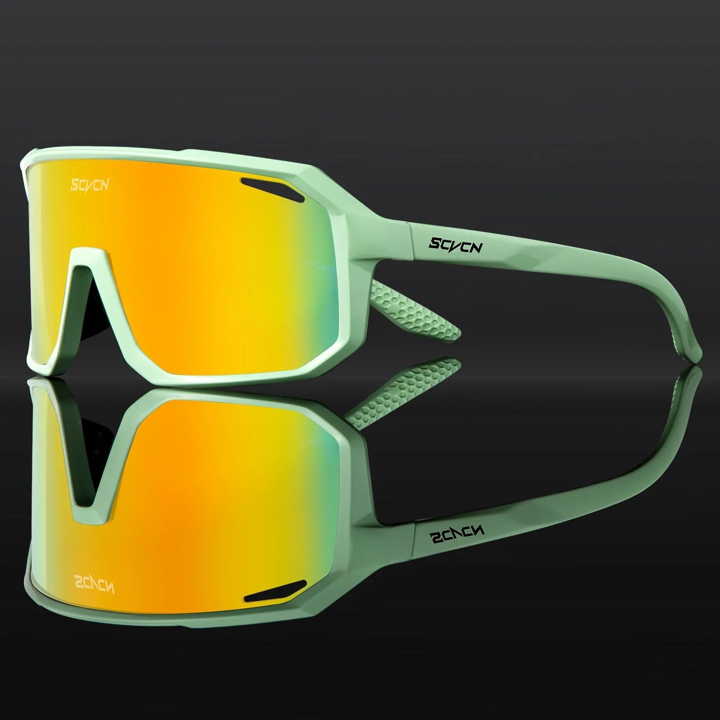 SCVCN New Cycling Glasses Bike Sunglasses Men UV400 Eyewear Outdoor Sports MTB Goggles Bicycle Women Riding Hiking Sunglasses Pi-Mart