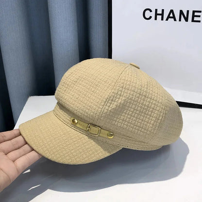 Women’s Octagonal Newsboy Beret FitiqueFit