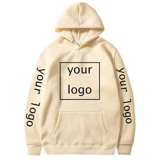 Hoodies Anime New Custom Hoodies Diy Logo Image Print Clothing Customized Sport Casual Sweatshirt Hoodie Pullover Size Xs-4Xl NovaCart