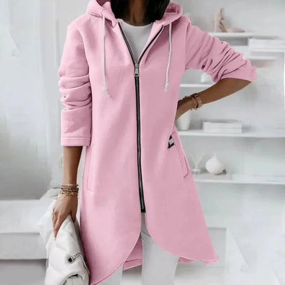 Oversized Zip-Up Streetwear Hoodie Women FitiqueFit