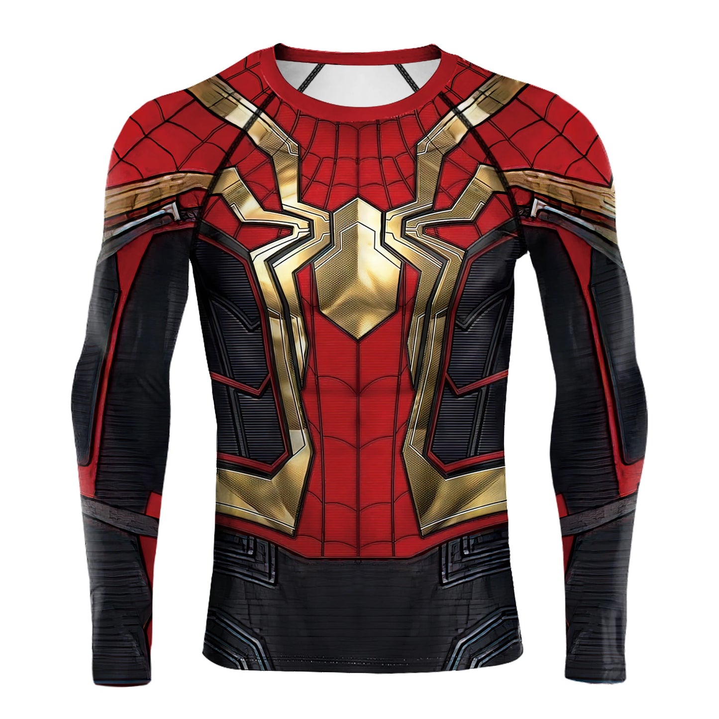 Fashion Comics Spider Cosplay 3D Printed Men's Long Sleeve T-shirt Superhero Tee Casual Loose Fitness Sports Tops Street Clothes NovaCart
