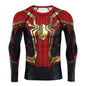 Fashion Comics Spider Cosplay 3D Printed Men's Long Sleeve T-shirt Superhero Tee Casual Loose Fitness Sports Tops Street Clothes NovaCart