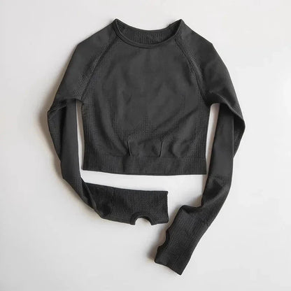 Seamless Yoga Crop Top for Women FitiqueFit