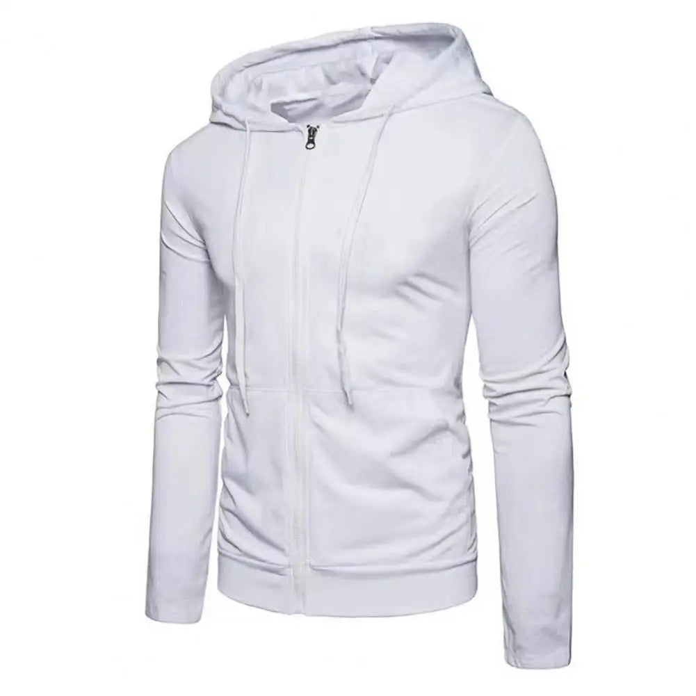 Autumn Men Sweatshirts Long Sleeve Jacket Hoodie Zipper Closure Jacket Male Hoodies Sweatshirt Slim Fit Male Clothing NovaCart