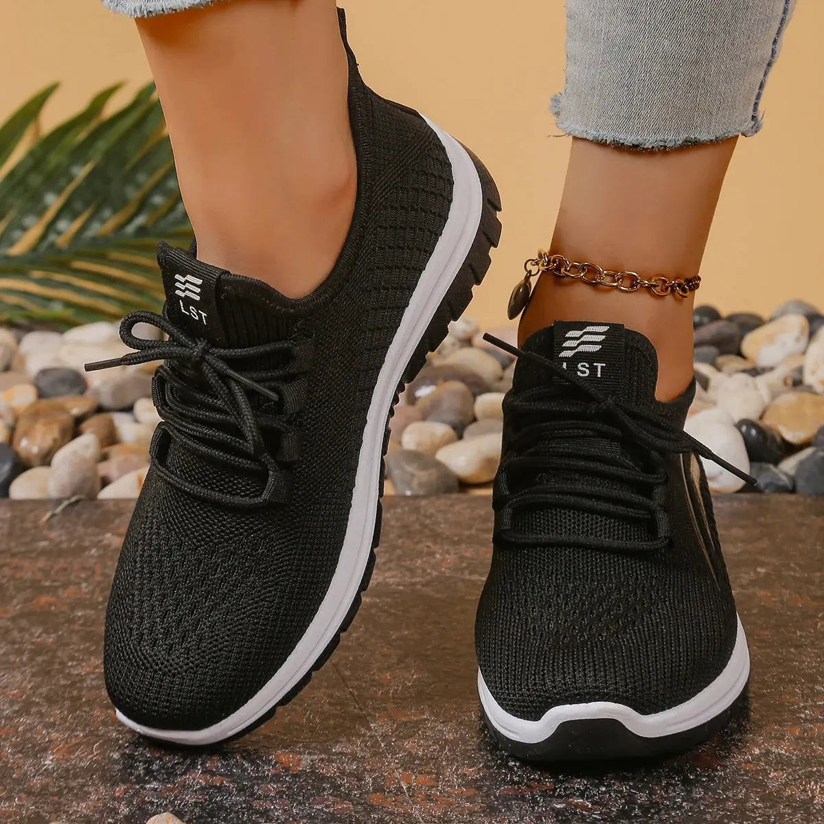 Women's shoes, soft soles, not tired feet,summer sneakers platform shoes, flying weaving, breathable women's sneakers shoes NovaCart