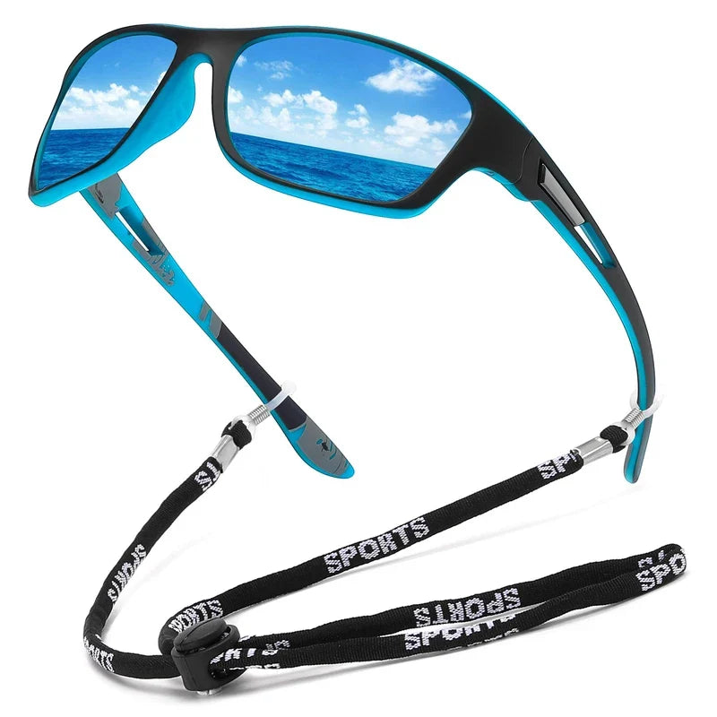 Polarized UV400 Sunglasses, Classic Fishing Driving Eyewear for Men Women, Outdoor Hiking Shades Pi-Mart