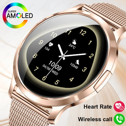 LIGE Women Smart Watch 2026 Ultra-thin AMOLED Screen Sport Fitness Bracelet Custom Watch Face Bluetooth Call Luxury Smartwatch NovaCart