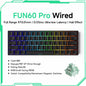Akko MonsGeek FUN60 Mechanical Keyboard Magnetic Switch 60% Gaming Keyboards Rapid Trigger 0.01mm 8K ARGB HE/TMR Custom Keyboard Pi-Mart