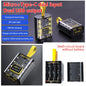 3*18650 Battery Charger Case DIY Power Bank Box Fast Charge 5V 2A Double USB Output Battery Storage Box With LED Night Light Pi-Mart