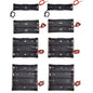 3pcs 18650 Battery Holder with Wire 3.7V,7.4V, 11.1V, 14.8V 18650 Battery Holder Box for Battery storage charging Pi-Mart