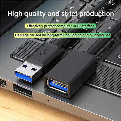 5Gbps Male to Female USB 3.0 Extension Cable USB3.0 Extender Data Cord For PC PS3 Laptop to U Disk Smart TV USB Extension Cable Pi-Mart