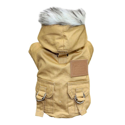 Winter Warm Puppy Jacket, Thicken Hoodie Dog Coat for Small Medium Dogs Chihuahua Yorkies, Cute Pet Clothing NovaCart