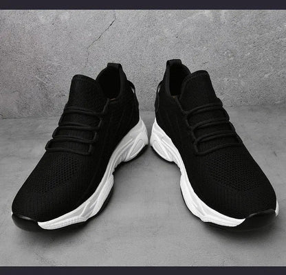 Men Sneakers Casual Heightening Shoes 8cm Height Increase Shoes For Men Summer Breathable 6cm Elevator Shoes 10cm Insole Taller NovaCart