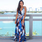 Fashionable Sleeveless Printed Cross-border Style Dress