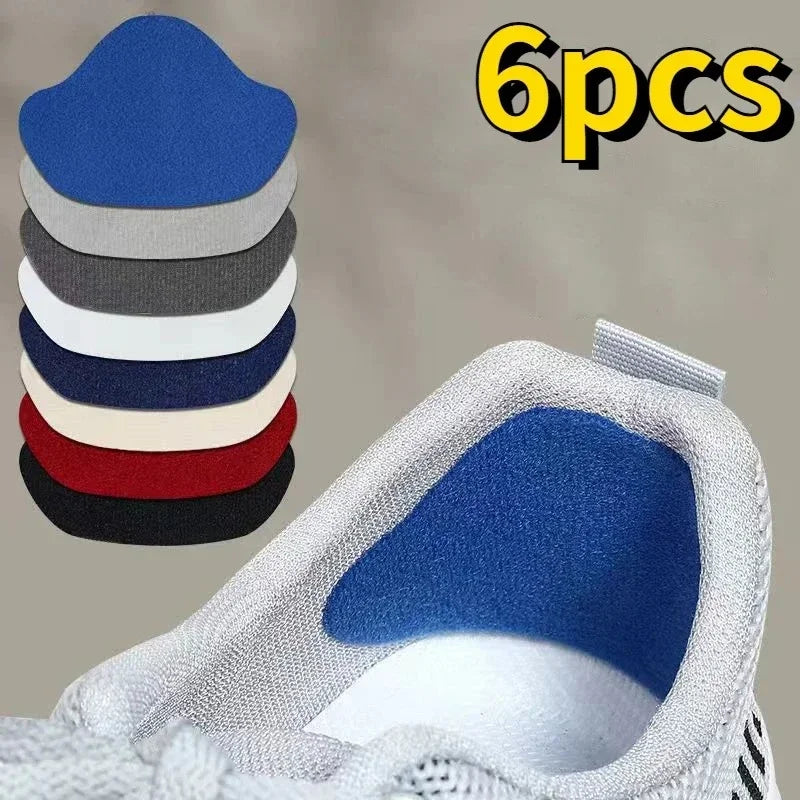 4/6 PCS Shoe Repair Patches, Heel Protector Pads, Anti-Wear Hole Fixing, Self-Adhesive Repair Patches, Insole Foot Care Liner Pi-Mart