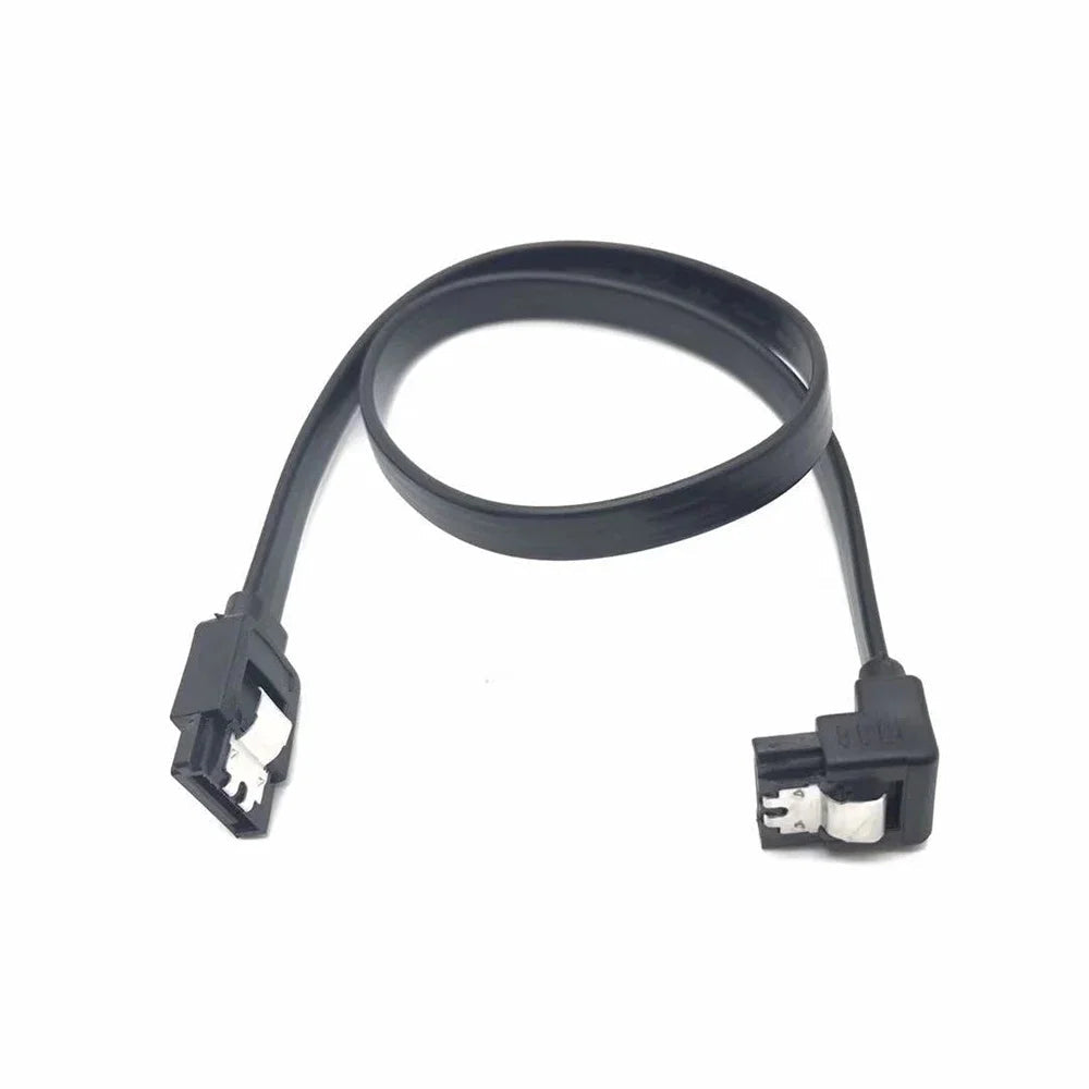 1-10PCS 50CM SATA 3.0 Data Cable High-speed Sata III Cable Adapter Connection Converter For SATA HDD SSD CD Drive Writer Desktop Pi-Mart