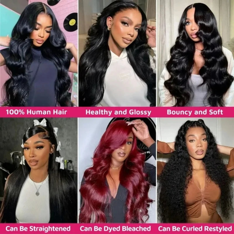 42 Inch Body Wave Bundles Human Hair Natural Black Brazilian Virgin Hair Weave 12A 100% Unprocessed Real Human Hair Extensisons NovaCart