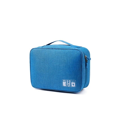 Cable Storage Bag Waterproof Digital Electronic Accessories Organizer Portable Travel Cable Organizer Case For USB Cable Charger Pi-Mart